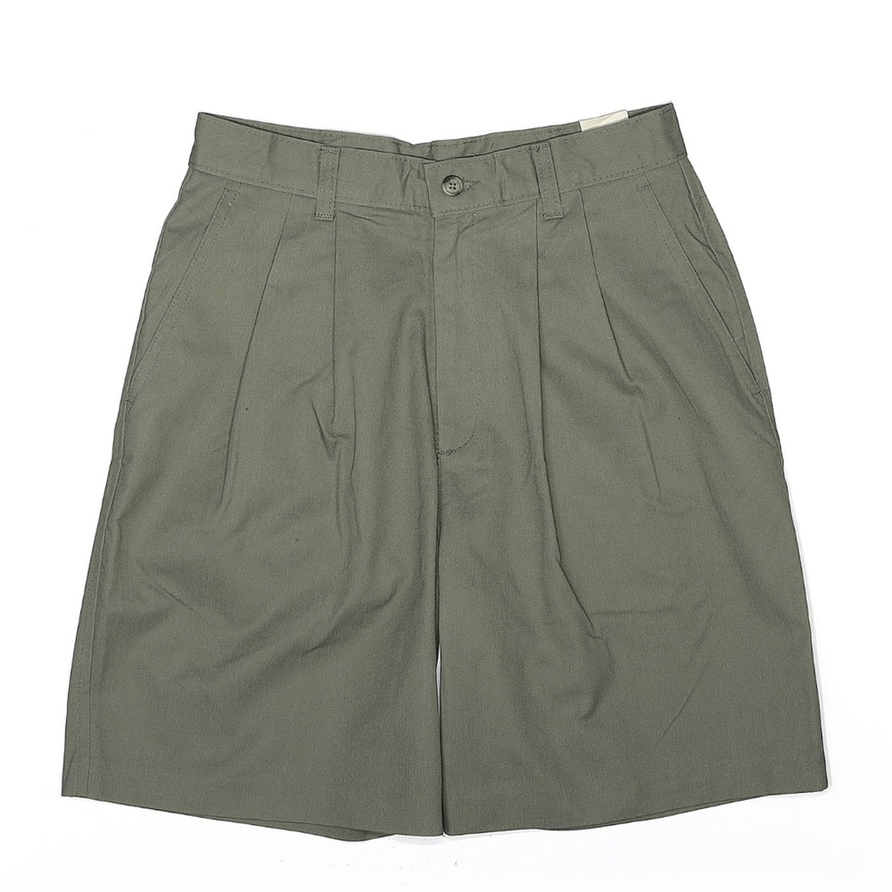 NWT Vintage Green Bermuda Shorts High-Rise Relaxed Fit